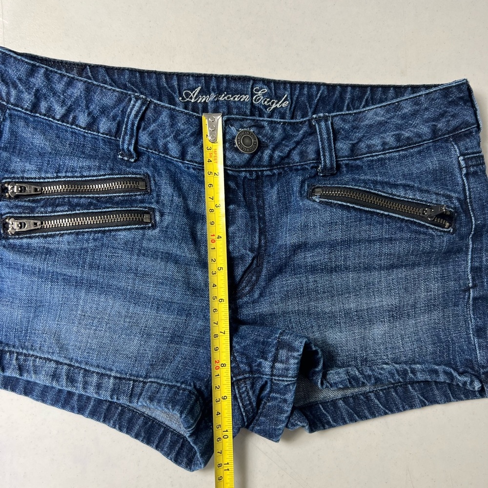 AMERICAN EAGLE jean shorts size 10 - Picture 7 of 10